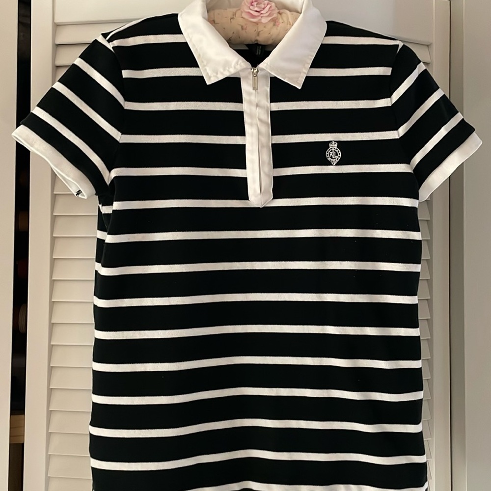 Ralph Lauren ladies striped polo top